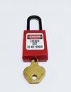 Lock out & Tag out , Lockout station,machine - specific lockout devices Royalty Free Stock Photo