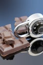 Lock up your Chocolate Royalty Free Stock Photo