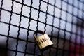 Lock for us Royalty Free Stock Photo