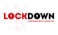 Lockdown coronavirus covid-19