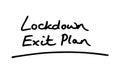 Lockdown Exit Plan Royalty Free Stock Photo