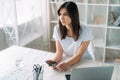 lockdown furlough office relocation pensive woman