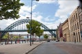 Lockdown life in the Northeast. Quayside Tyne Bridge