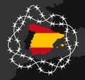 Lockdown and quarantine of Spain