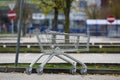 Lockdown in Austria, closed shopping center Europe