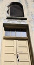 Locked Door on Alcatraz Island