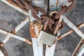 Locked door Royalty Free Stock Photo