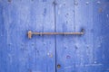 Locked door of traditional Boat House Royalty Free Stock Photo