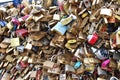 Locked up Love in Paris Royalty Free Stock Photo