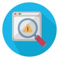 locked website, internet error Color Vector icon which can easily modify or edit
