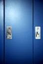 Locker doors Royalty Free Stock Photo