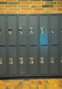 Lockers Royalty Free Stock Photo