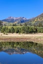 Lockett Meadow Autumn Reflection Royalty Free Stock Photo