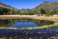 Lockett Meadow Reflection in Fall Royalty Free Stock Photo