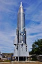 Lockheed Atlas missile at the Gillespie Field Annex of the Sandiego Air and Space Museum