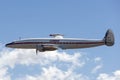 Lockheed C-121C Super Constellation vintage airliner aircraft VH-EAG operated by the Historical Aircraft Restoration Society. Royalty Free Stock Photo