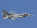 Lockheed Martin F-16 Fighting Falcon fighter jet USAF Royalty Free Stock Photo
