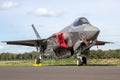 Lockheed Martin F-35 Lightning II fighter jet plane Royalty Free Stock Photo