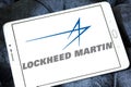 Lockheed martin logo Royalty Free Stock Photo