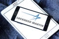 Lockheed martin logo Royalty Free Stock Photo