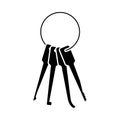 Lockpick Icon Royalty Free Stock Photo