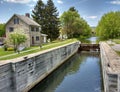 Locktenders House at Lock #23, Walnutport, Pennsylvania, USA