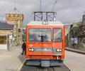 Locomotive of a Gornergrat Railway train