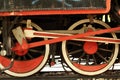 Locomotive iron wheels