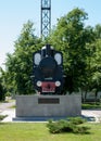 Locomotive monument Royalty Free Stock Photo