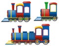 Locomotive in three designs