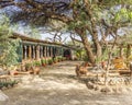 Lodge in kenya Royalty Free Stock Photo