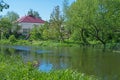 Lodge near river