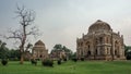 Gardens Lodi city park in Delhi with the tombs of the Pashtun dynasties Sayyid and Lodi, India