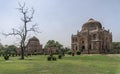 Gardens Lodi city park in Delhi with the tombs of the Pashtun dynasties Sayyid and Lodi, India