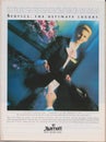 poster advertising Marriott Hotels Resorts Suites in magazine from 1992, Service. The ultimate luxury slogan