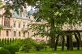 Izrael Poznanski`s Palace is a 19th-century palace in Lodz, Poland. Royalty Free Stock Photo