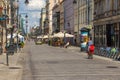 Piotrkowska Street. Main shopping street and representative, shopping and entertainment promenade.