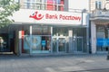Bank Pocztowy SA is a commercial bank on Piotrkowska street Royalty Free Stock Photo