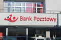 Emblem of Bank Pocztowy SA is a commercial bank, offering financial services for individual customers