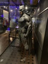 Lodz, Poland - 28 september 2019: Batman statue DC Universe Dawn of Justice exhibition