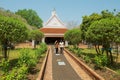 People visit Phra That Si Song Rak temple in Loei, Thailand.