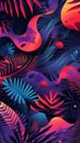 Lofi background with abstract conceptual patterns. Royalty Free Stock Photo
