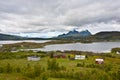 Lofoten island, Norway. Royalty Free Stock Photo