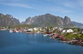 Lofoten island, Norway. Royalty Free Stock Photo