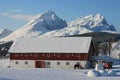 Lofoten's farm Royalty Free Stock Photo