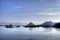 Lofoten seascape Royalty Free Stock Photo