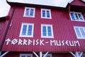 Lofoten stockfish mueeum Royalty Free Stock Photo