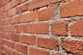 Loft red brick wall Royalty Free Stock Photo