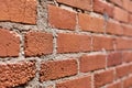 Loft red brick wall Royalty Free Stock Photo