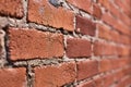 Loft red brick wall Royalty Free Stock Photo